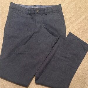 Cat & Jack Boys Black/Brown Chinos